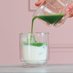 Hario Double-walled Matcha Cup 370ml (Clear)