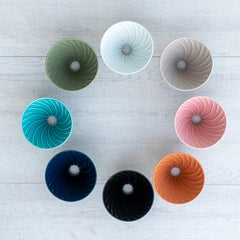 Hario V60 Switch & Match Ceramic Dripper Size 02 (Matte Navy)