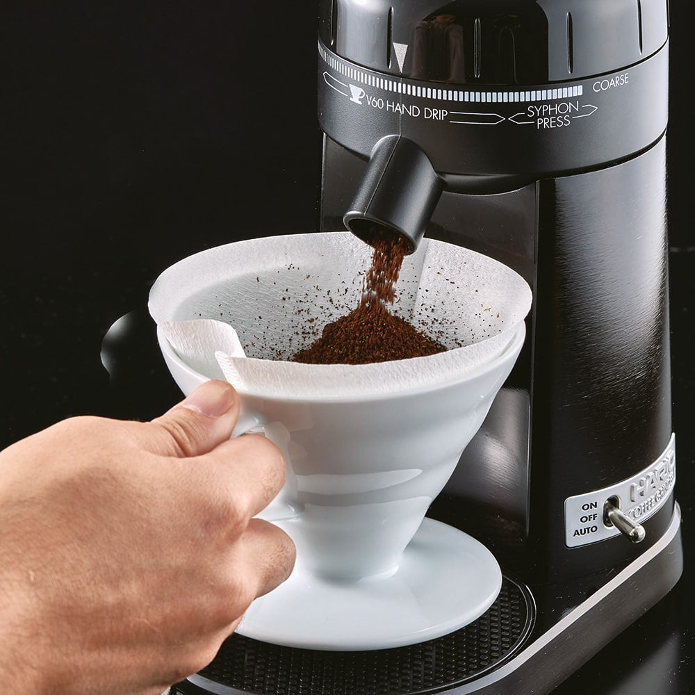 Hario V60 Ceramic Coffee Dripper White (Size 02)