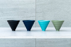 Hario V60 Switch & Match Ceramic Dripper Size 02 (Matte Navy)