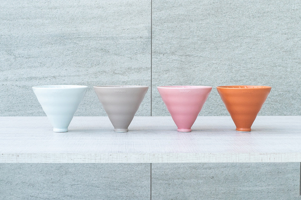 Hario V60 Switch & Match Ceramic Dripper Size 02 (White)