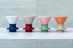Hario V60 Switch & Match Ceramic Dripper Size 02 (Matte Pink)