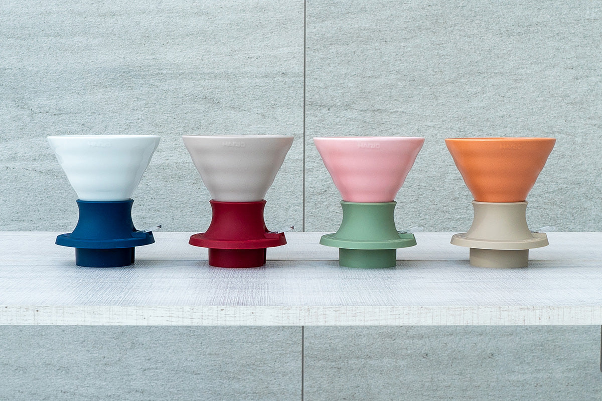 Hario V60 Switch & Match Ceramic Dripper Size 02 (White)