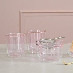 Hario Double-walled Matcha Cup 370ml (Pink)