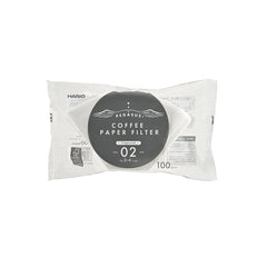Hario Pegasus Filter Papers - Size 02 - White  (100-Pack)